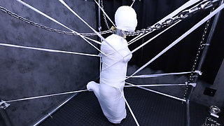 A Cute Girlfriend Wrapped All Over in Bandages