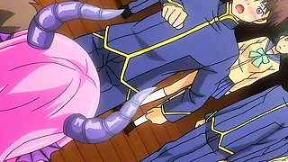 First ANAL demon babe loses it to thick cock and magic tail