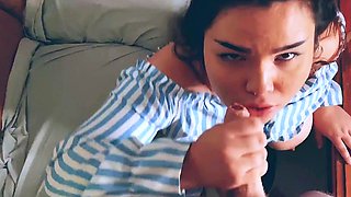 Amateur Asian Teen POV BJ