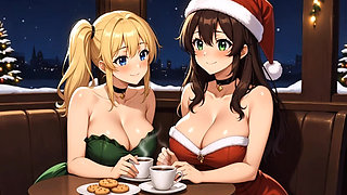 Boss Tied & Spanked Me on Christmas Eve While Hubby - Hotwife's Naughty Office Confession