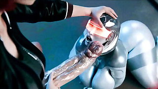 Big Tit Futa MILF 3D Animation - Hot Titfuck Sex Scene