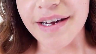 Cute Teen Latina Avi Love POV Blowjob and Cum Swallow