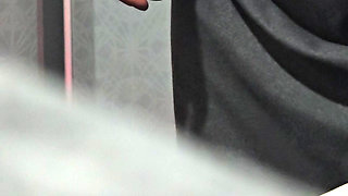 Step mom almost caught step son dick naked in her room