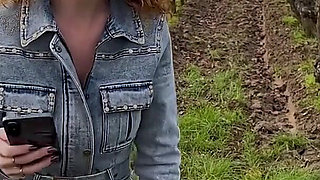 I Get Fucked in a Tractor by a Farmer Who Surprises Me in His Vineyards