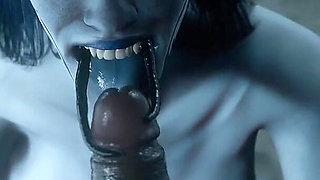 Madruga3d Hungry Succubus Gets Her Throat Destroyed by BBC - Swallowing Every Drop of Cum